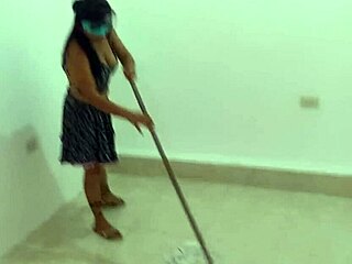 who knew work would turn into boss stepson railing lazy latina cowgirl style?