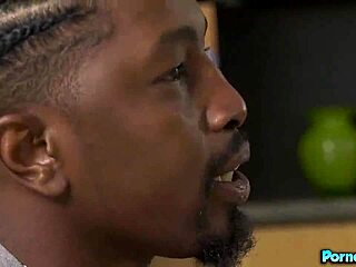 Jennifer White bangs her two black cock students