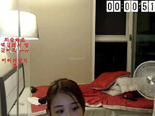 bagel soo teases sexy stripping her clothes off slow