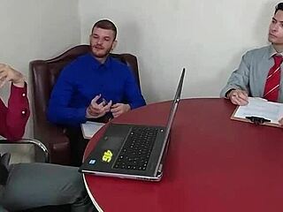 Office Slut Banged Bareback Big Cock