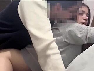 horny latina roommate rides throbbing cock cowgirl doggystyle missionary rough