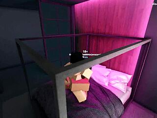 random dude bends me over fucks me hard like a slut in roblox condo