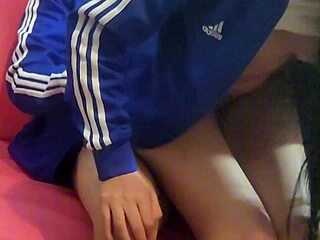 damn this small innocent 19yo student bitch shakes ass begging in doggystyle creampie