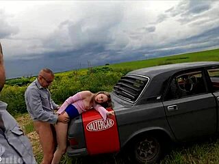 Can Two Hung Studs Destroy Alice Murkovski's Teen Asshole and Pussy in Hardcore Sheriff Slut Combo?!