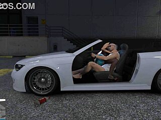 gta 5 hooker delivers roadside prostitute service in the car