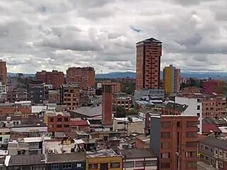 Hot Stepsister In Bogota Rides Big Cock Cowgirl Outdoor Cumshot On Tits