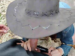 Blonde Babe Sucks Cock Wild in Jungle After Town Stranger Meet