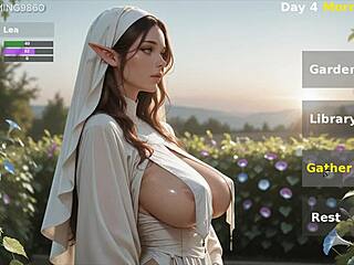 Wow, naughty elf girl strokes that massive goblin cock in escaping the goblins 02 by dreamweaver!