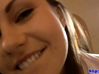 classy heels babe sucks old man's cock pov then bends for doggystyle pounding