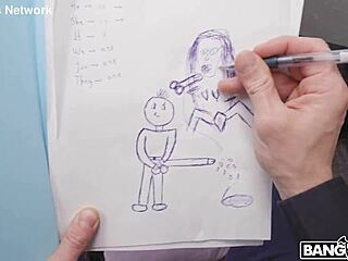 naughty student rides cock cowgirl then takes doggystyle creampie deep