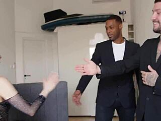 hey didi zarati, that monster black cock double penetrates your tight ass anally! 😈🍆