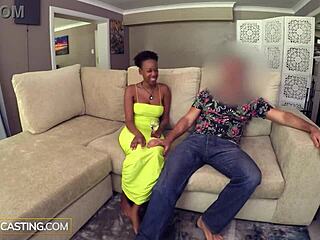 submissive ebony big tits railed raw by producer's huge cock casting