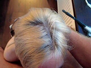 Hotel cleaning lady deepthroats fat pig's cock until massive facial cumshot!