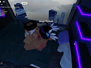 Horny Roblox boy rams monster cock anal into stepsis ass missionary with big tits bouncing