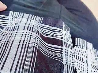 Tingting Dresses Up Feminine for Naughty Midday Outdoor Escapade