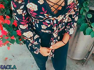 quieres ver como follo a esta culona latina por dinero en la calle?