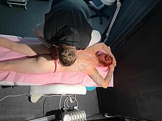 Male Masseur Fucks Wife Hard Cums On Her Big Tits