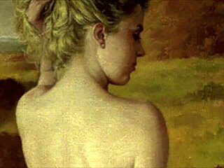 Vintage erotic art displays nude bodies in antique sensual poses retro style uncensored