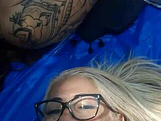 Blonde Emo Nudist Fucks African Friend on Beach