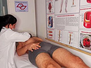 Érection qui bande dur devant chaude infirmière??