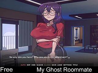 yo ghost roommate you eyeing my natural tits for erotic dorm games??
