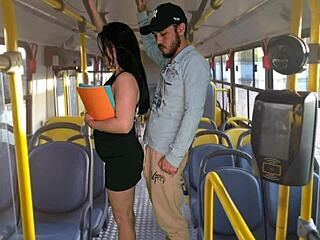 Innocent student secretly pounded inside packed public bus