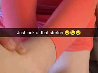 Submissive yoga milf cheats with trainer's huge cock for creampie on snapchat
