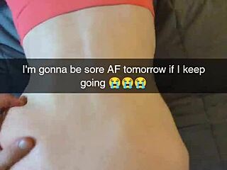 Submissive yoga milf cheats with trainer's huge cock for creampie on snapchat