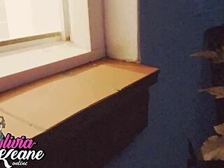 ever catch your hot neighbor stripping in the shower like this?