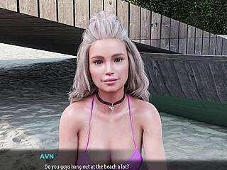 Naughty Rich Hentai Babe Demands Big White Cock in Passion Breeze 4