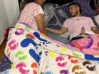 hey stepmom you're such a horny slut riding my cock all night long