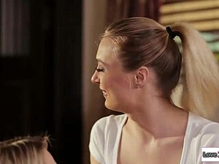 Blonde brunette latinas lick pussies finger and squirt in lesbian group orgy