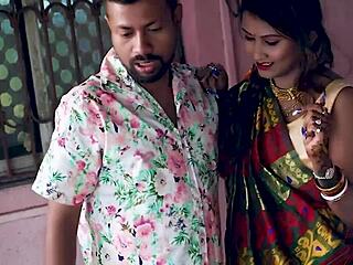 indian village bhabhi rides devar cock outdoors screaming dirty hindi words