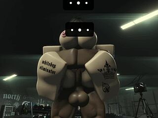 helpin a roblox girl stretch her tight pussy on my bbc monster cock