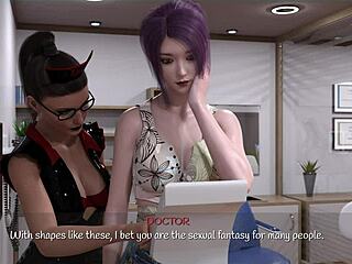 Ready for futanari doctor to fuck your tight ass and pussy in wild hospital sex adventure?!