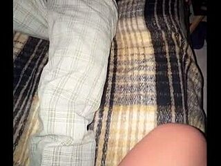 Horny Mexican stepmom seduces student stepson in his room