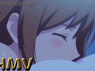 Seins anime rebondissent dingue en pipe hentai overflow HMV explosion baise !