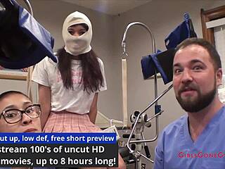 Patient 135 squirts hard in orgasm research lab?