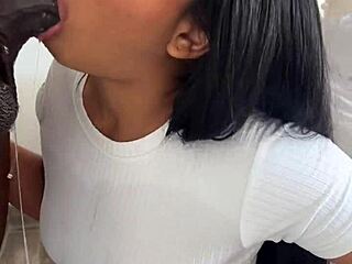 he devours this huge meat dildo like a pro - amateur couple nysdel