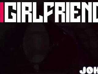 big titty goth girlfriend jewelz blu teases johnny love then gets rough doggystyle and footjob action