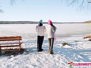 cold day sparks selfies then juicy pussy eating at clubsweethearts