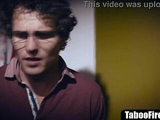 Stepbrother ravages slutty stepsister's shaved pussy