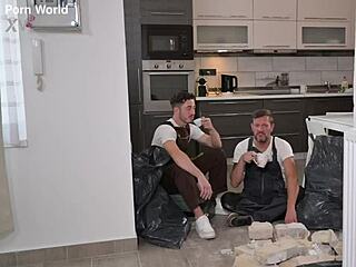 يا عمال البناء، ميلف شهوانية أوليفيا دل ريو عايزة زبيكم دوبل بين الآن؟