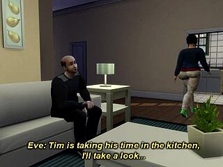 خادمة صدر كبير شقية تستحم في الدش بمؤخرة هائلة!