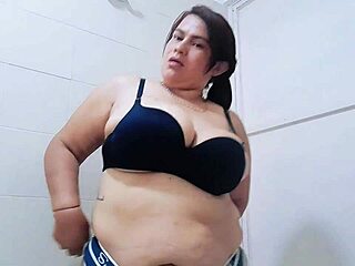 Busty fat housewife spreads wet pussy and huge ass craving your cock and cum do you wanna play with this submissive slut?