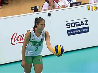 Canonnes brésiliennes volley surprises en caméra cachée