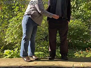 Hot Horny Stepmom Craves Outdoor Fun with Her Secret Lover