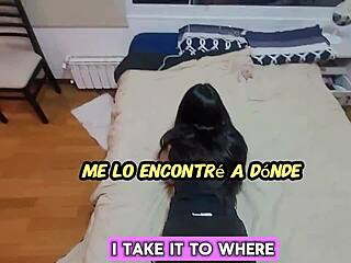 petite latina goes crazy rough on bed with me 💦😩🔥