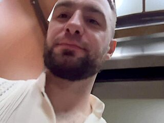 Natural Busty Latina Fucks Raw in New Lingerie from Sex Shop