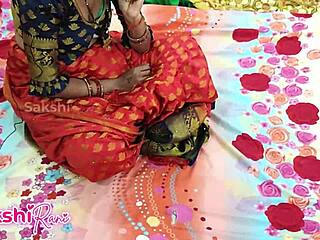Damn, fuck Sakshi's desi bhabi chut in saree!